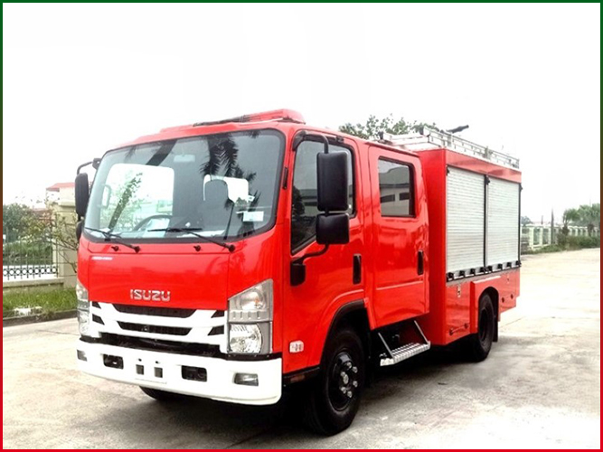 Xe chữa cháy 2.5 khối Isuzu