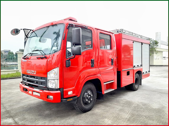 Xe chữa cháy 4.2 khối Isuzu