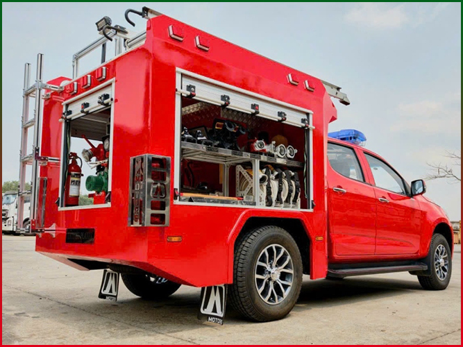 Xe chữa cháy cứu hỏa Pickup 450L
