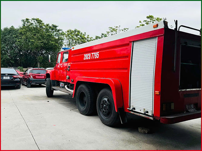 Cho thuê các loại xe cứu hỏa đã qua sử dụng