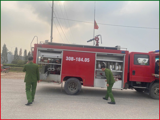 Cho thuê xe cứu hỏa